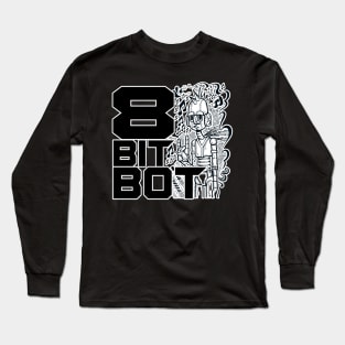 8 Bit Bot Band Logo Long Sleeve T-Shirt